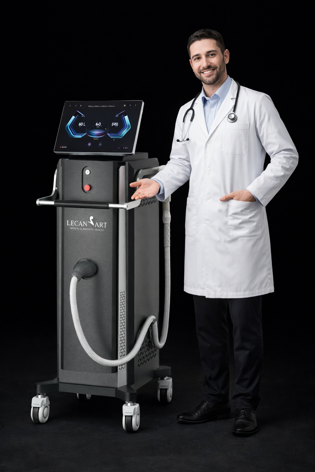 Depilación laser de diodo profesional